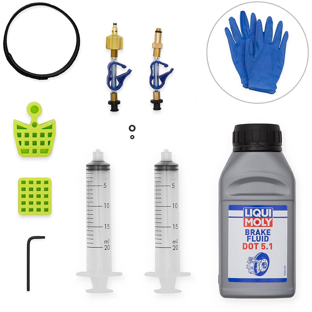 Bleed Kit Premium DOT SRAM EDGE Bleed Kit Set 2021 - Multicolor - 250ml, Multicolor