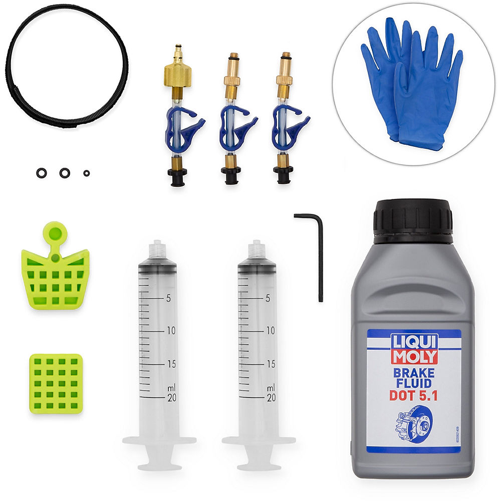 Bleed Kit Ultimate DOT Edition SRAM Bleed Kit Set 2021 - Multicolor - 250ml, Multicolor