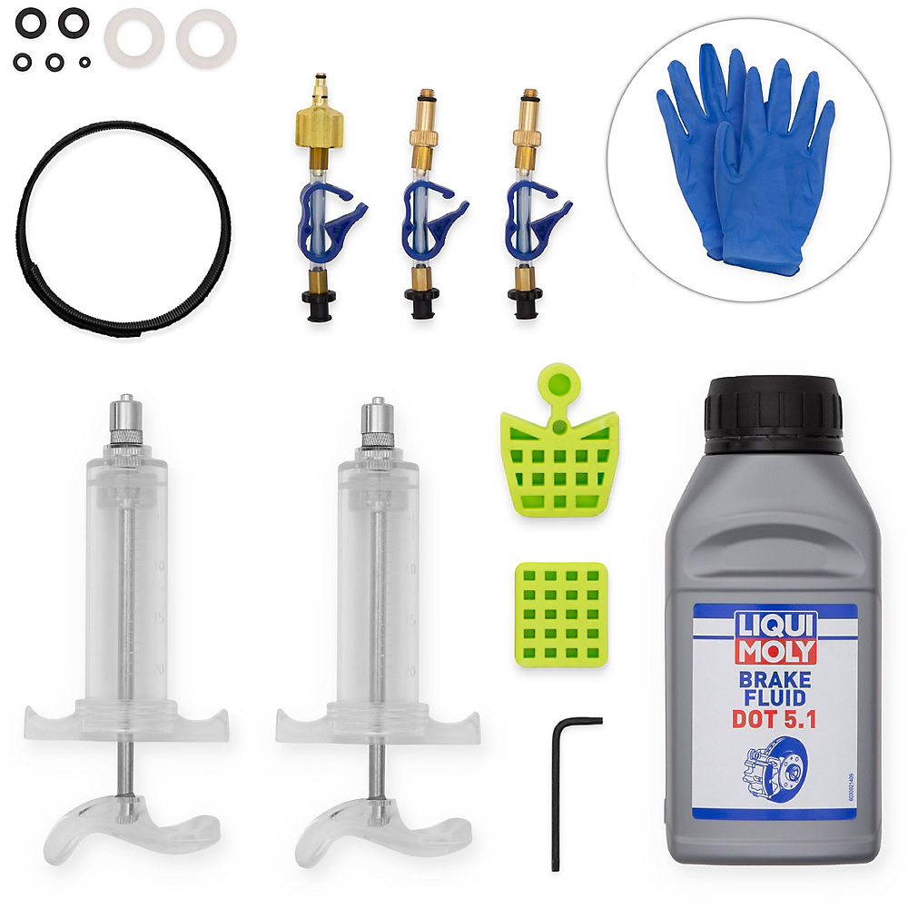 Bleed Kit Workshop DOT Edition SRAM Bleed Kit Set 2021 - Multicolor - 250ml, Multicolor