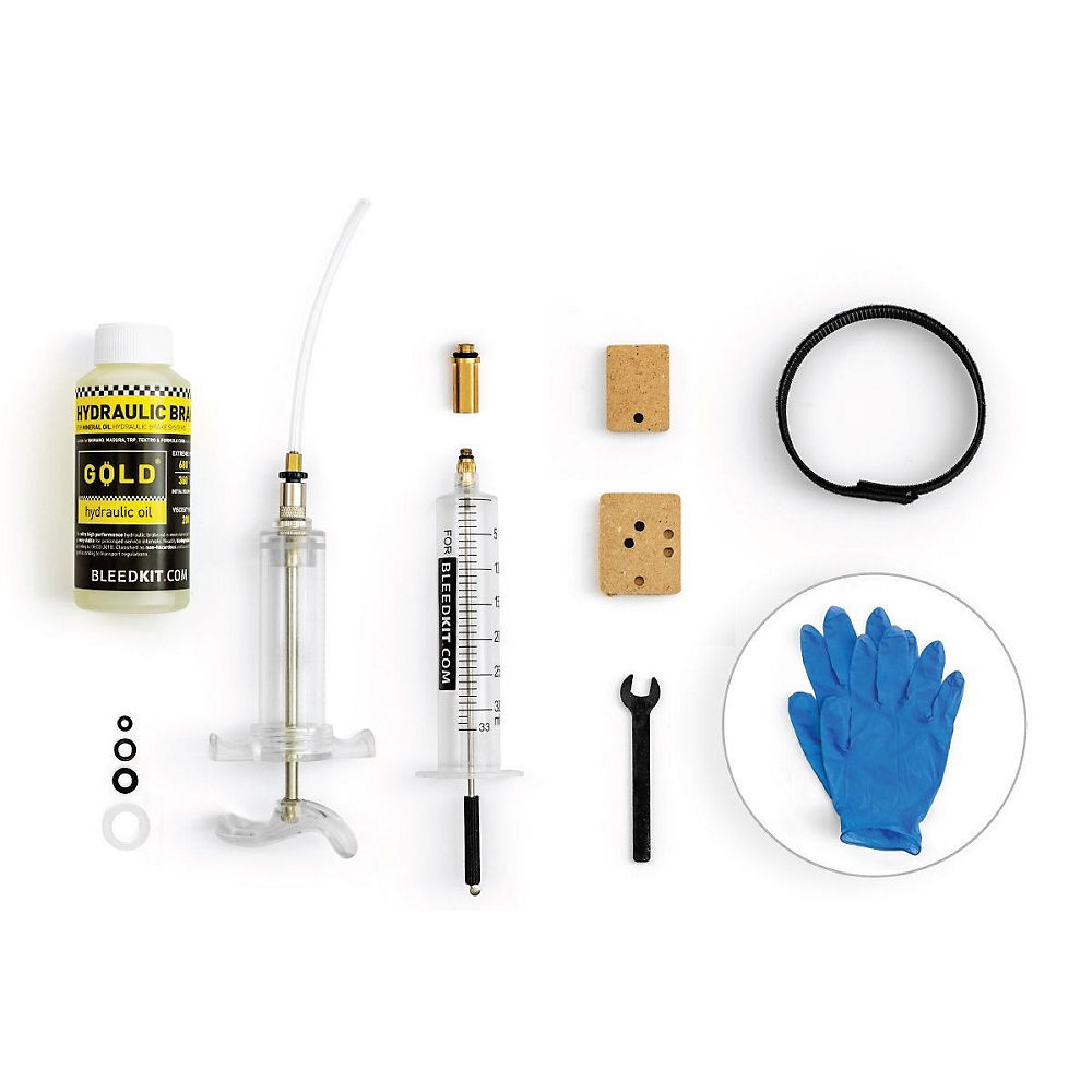 Bleed Kit Workshop Gold Shimano Bleed Kit Set 2021 - Dorado - 100ml, Dorado