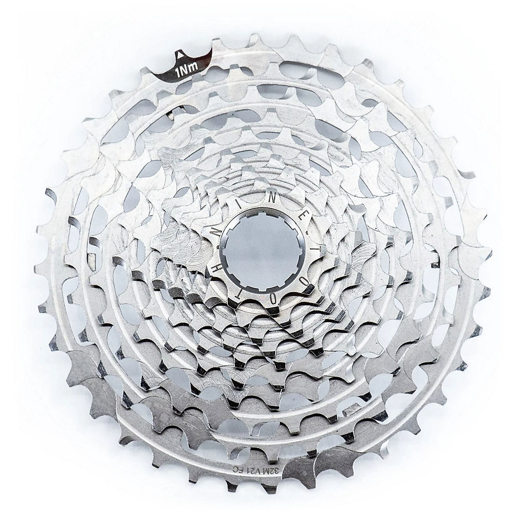 E Thirteen Helix 11 Speed Cassette Cluster - Nickel - 9t, Nickel
