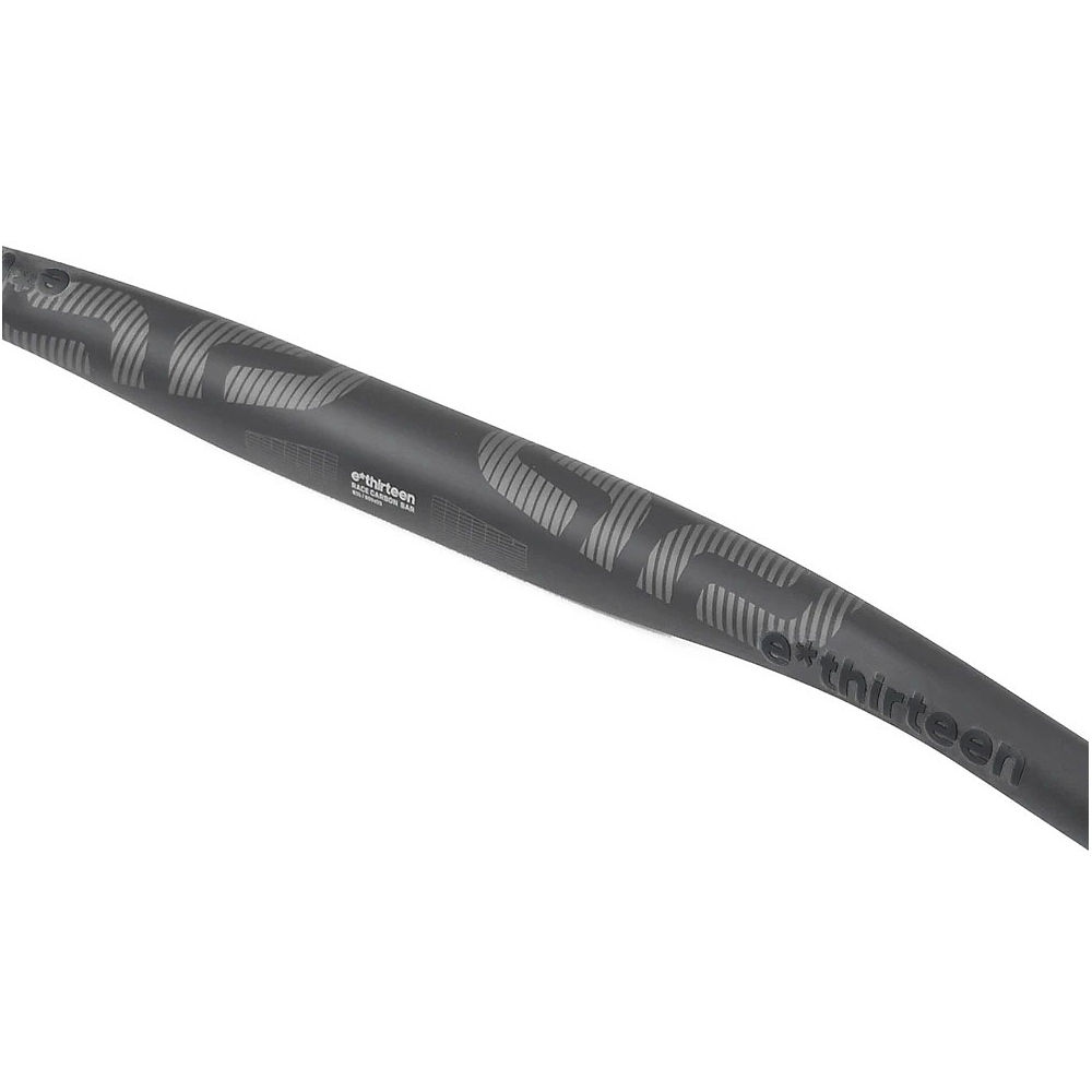E Thirteen Race Handlebar Decal Set - Doom Grey - 20-35mm Rise, Doom Grey