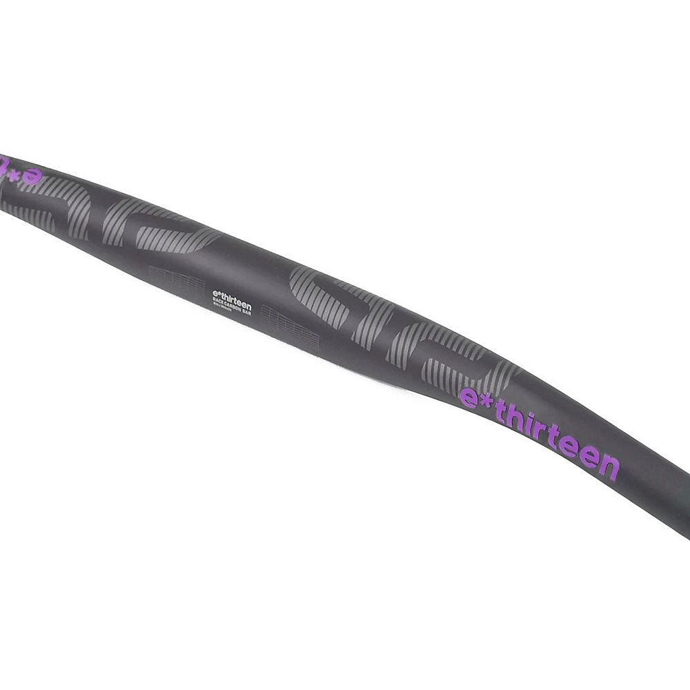E Thirteen Race Handlebar Decal Set - Eggplant - 20-35mm Rise, Eggplant