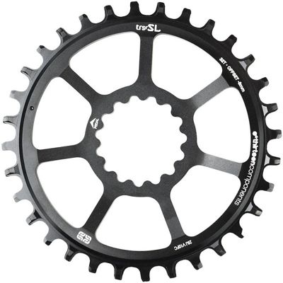 E Thirteen SL Guidering Direct Mount Chainring - Black - 30t, Black