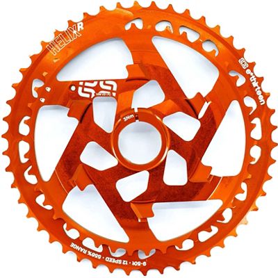 E Thirteen Helix 12 Speed Cassette Cluster - Naranja - 42-50t}, Naranja