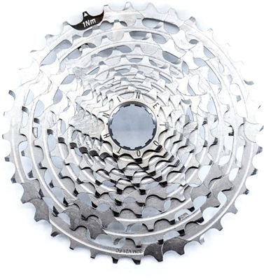 E Thirteen Helix 12 Speed Cassette Cluster - Nickel - 9-36t}, Nickel