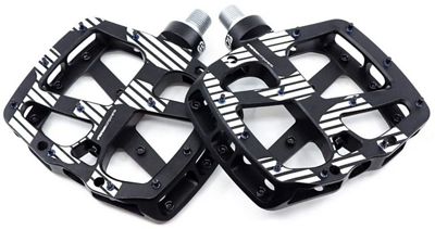 E Thirteen Plus Flat Pedal - nero, nero