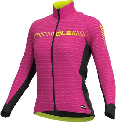 Alé Women's PRR Green Long Sleeve  Jersey  - Cyclamen Yellow, Cyclamen Yellow