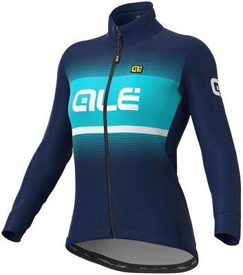 Alé Women's Solid Blend DWR Cycling Jacket  - Blue Turquoise, Blue Turquoise