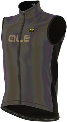 Alé Iridescent Reflective Cycling Gilet AW20 - S}, Iridescent