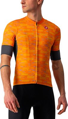 Castelli Velocissimo Competizione Cycling Jersey SS21 - arancia - XS, arancia