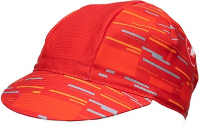 Castelli Velocissimo Cycling Cap SS21 - rosso - One Size, rosso