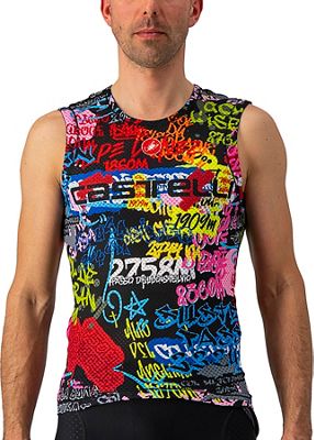 Castelli Graffiti Pro Mesh Sleeveless Base Layer SS21 - Explosion, Explosion