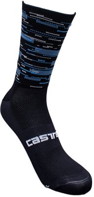 Castelli Velocissimo Kit 13cm Cycling Socks - Black - S/M}, Black