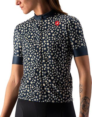 Castelli Women's Moda 2 Squadra Full Zip Jersey SS21 - blu bianco - XL, blu bianco