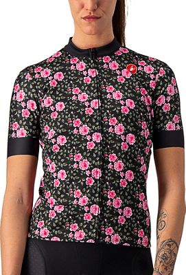 Click to view product details and reviews for Castelli Womens Moda 2 Squadra Full Zip Jersey Ss21 Black Pink Black Pink.