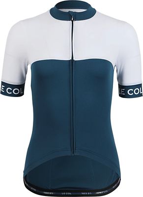 LE COL Women's Sport Cycling Jersey II SS21 - Cobalt-White, Cobalt-White