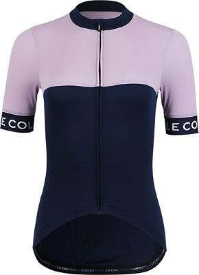LE COL Women's Sport Cycling Jersey II SS21 - Navy-Lilac, Navy-Lilac