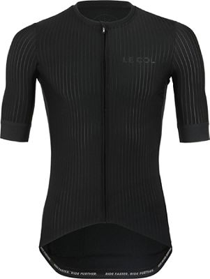 LE COL Pro Aero Cycling Jersey SS21 - Black - XXL}, Black