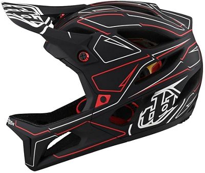 Casco Troy Lee Designs Stage MIPS Stealth (Edizione limitata) 2021 - nero - XSS, nero
