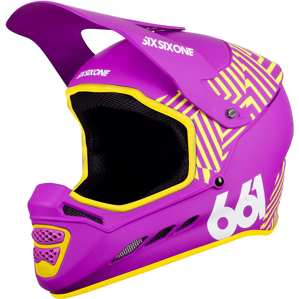 Casque intégral SixSixOne Youth Reset 2021 - Dazzle Purple - 2XS, Dazzle Purple
