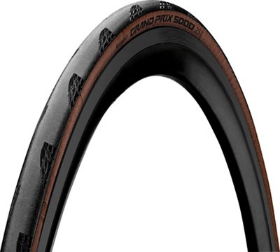 Continental Grand Prix 5000 Road Tyre (Transparent) - Trans Black - 700c}, Trans Black