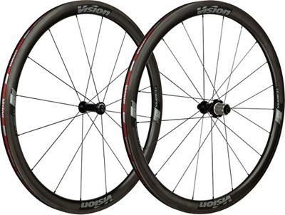 Vision TriMax Carbon 40 Tubular Wheelset - grigio - 700c, grigio