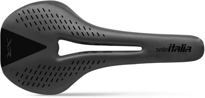 Selle Italia XR Gel Flow Mountain Bike Saddle - Black - 132mm x 280mm S2}, Black