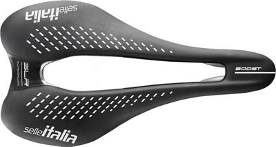 Selle Italia SLR Boost Superflow Racing Saddle - Black - 145mm x 248mm L3}, Black