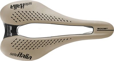 Selle Italia SLR Boost Superflow Racing Saddle - Brown - 145mm x 248mm L3}, Brown