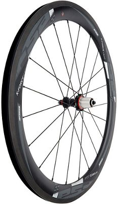 Vision K-Force Rear Tubular Carbon Wheel - nero- grigio - Shimano / Sram, nero- grigio