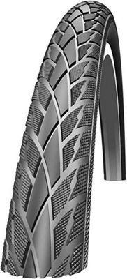 Schwalbe Road Cruiser Wire Road Tyre - Black- Reflex - 22" x 1.75", Black- Reflex