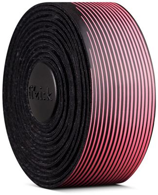 Fizik Vento Microtex Tacky Bar Tape (2mm) - Black and Pink, Black and Pink