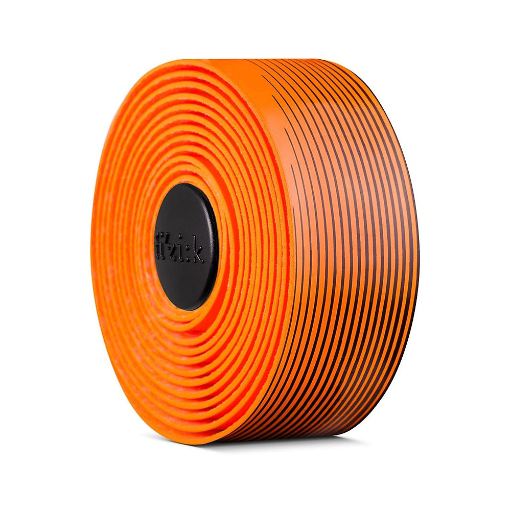 Fizik Vento Microtex Tacky Fluro Bar Tape 2mm - Orange Fluro and Black, Orange Fluro and Black