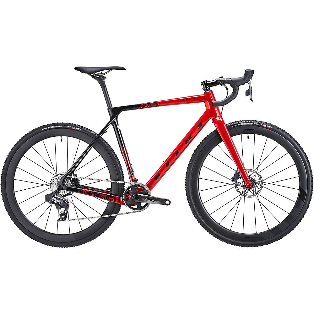 Vitus Energie EVO FORCE eTap Cyclocross Bike 2023 - Candy Red - M, Candy Red