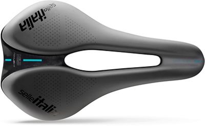 Selle Italia NOVUS Gravel Boost EVO Superflow Saddle - Grey - Large}, Grey