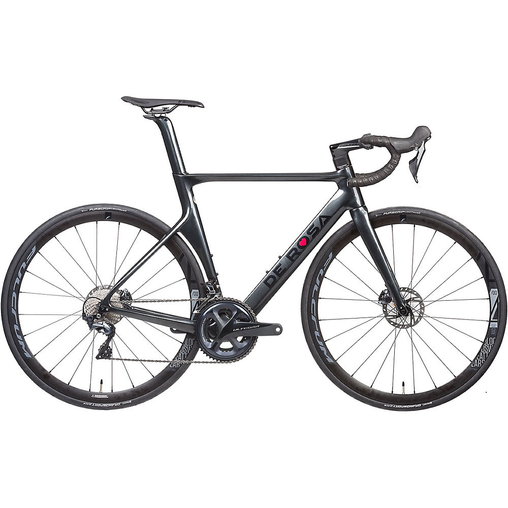 De Rosa SK Ultegra Road Bike 2021 - Noir brillant - 56cm (22), Noir brillant
