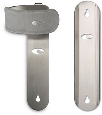 Cactus Tongue WRAP and Scuff Plate Wall Mounted Hanger - grigio, grigio