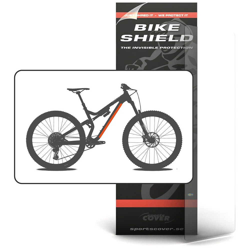 Bike Shield Large Tube Shield Protection Pack - Clair - 1 Piece, Clair