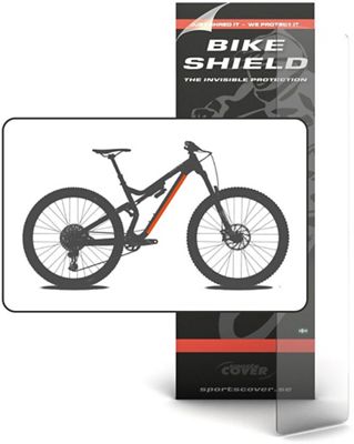 Bike Shield Medium Tube Shield Protection Pack - Clear - 1 Piece, Clear