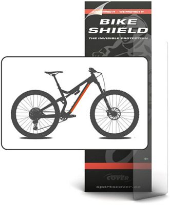 Bike Shield Small Tube Shield Protection Pack - Clear - 1 Piece, Clear