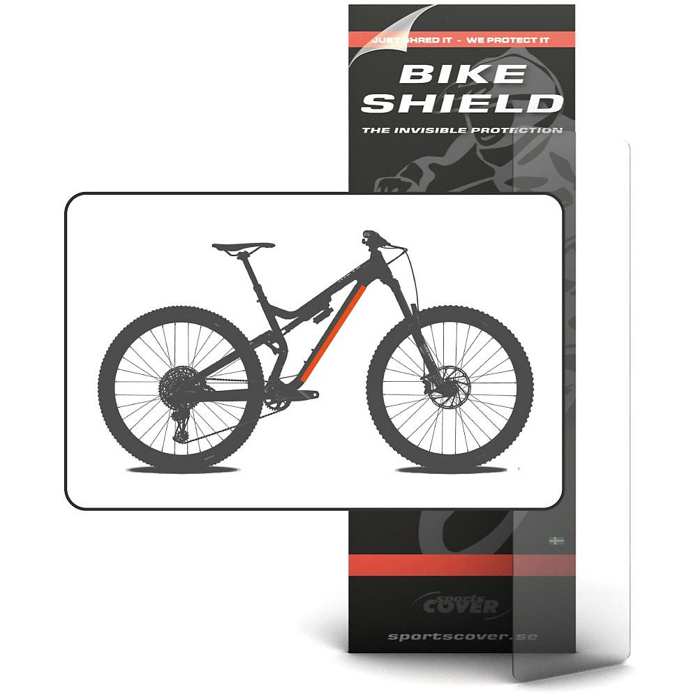 Bike Shield Small Tube Shield Protection Pack - Clear - 1 Piece, Clear