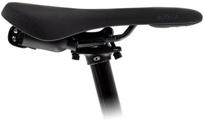 Fizik Terra Alpaca X5 MTB Saddle with Tool Kit - Black - 145mm}, Black