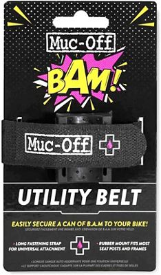 Muc-Off BAM! Utility Belt Strap - Black - Strap Only, Black