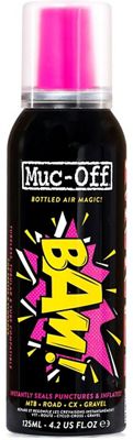 Muc-Off BAM! Instant Puncture Repair Spray - Clear - 125ml}, Clear
