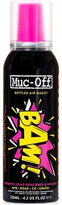 Muc-Off B.A.M! Instant Puncture Repair Spray - Clair - 125ml, Clair