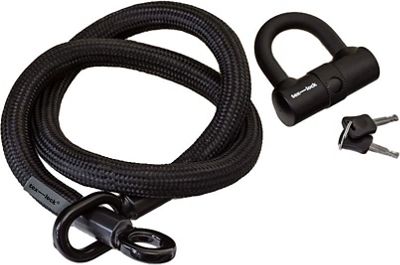 tex-lock Medium Eyelet with U-Lock - Nero, Nero