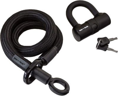 tex-lock Small Eyelet with U-Lock - Nero, Nero