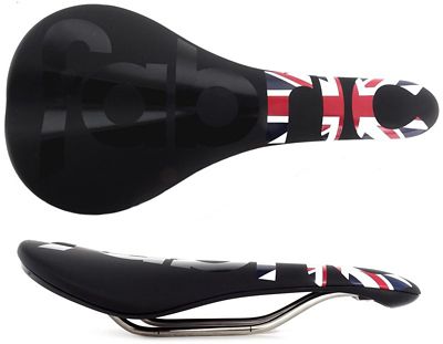 Fabric Scoop Flag Shallow Race Saddle - UK Flag - 142mm}, UK Flag