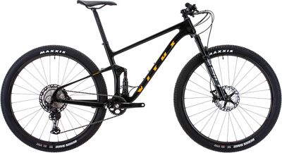 Vitus Rapide FS CRX Mountain Bike - Black - Mango - XL, Black - Mango